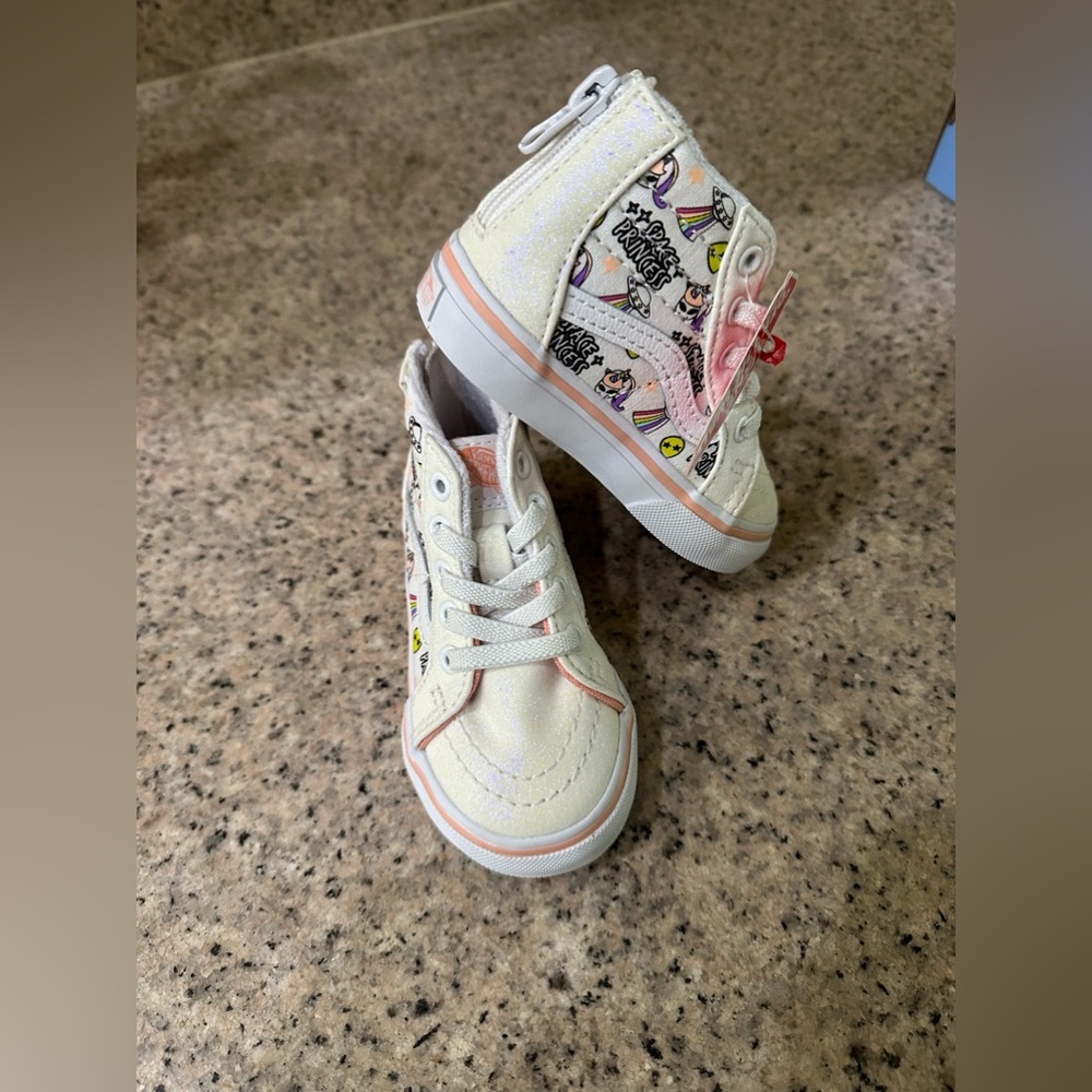 Kids shoes vans size 5